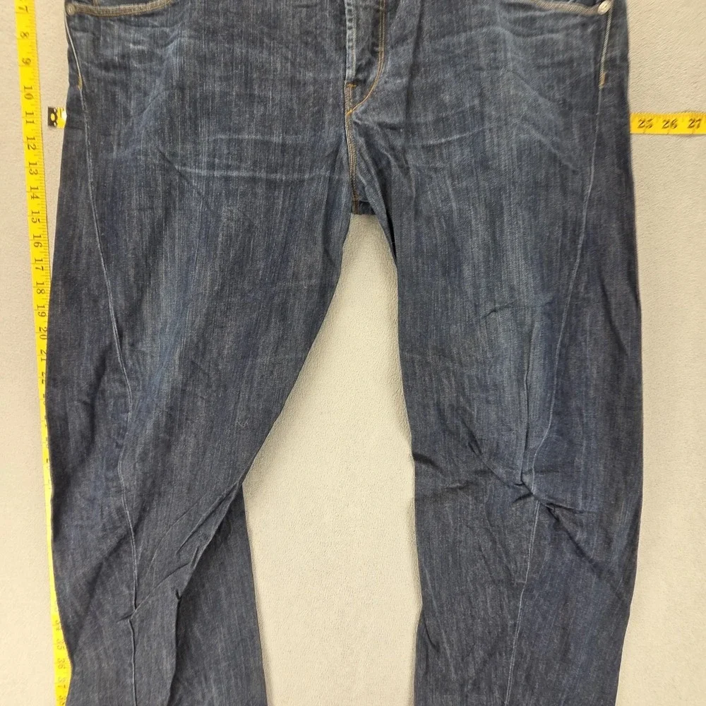 Vintage Levis Engineered Jeans Mens 36x32 Blue Buckle Back Twisted Dark Wash